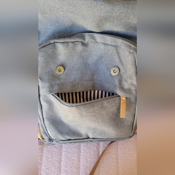 Gray Canvas Birch Bag Backpack - Picture 7 of 8